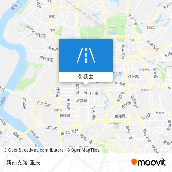 新南支路地图