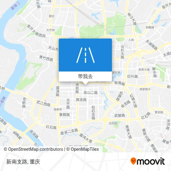 新南支路地图