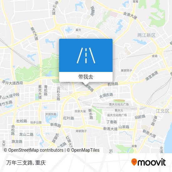 万年三支路地图