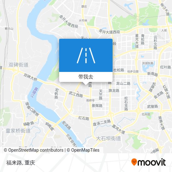 福来路地图