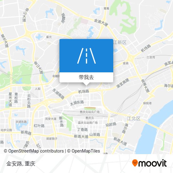金安路地图