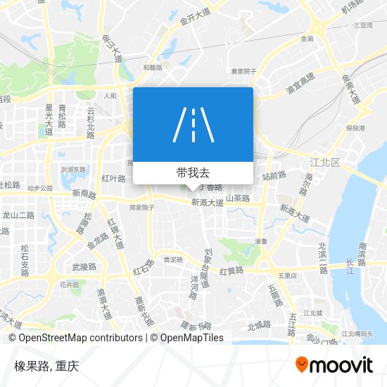 橡果路地图