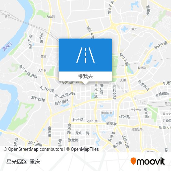 星光四路地图
