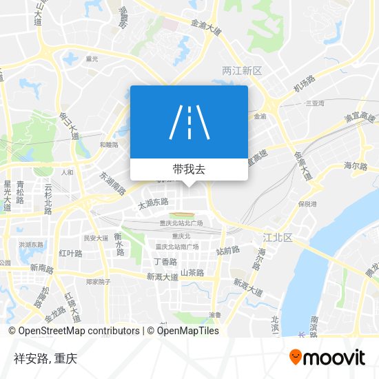 祥安路地图