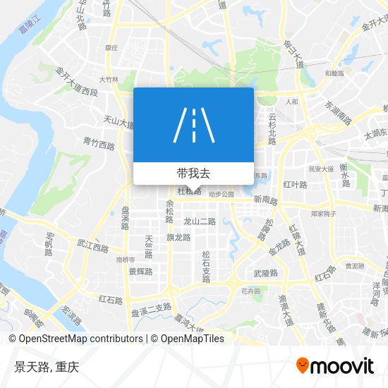 景天路地图