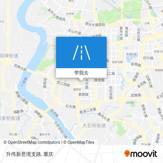 升伟新意境支路地图