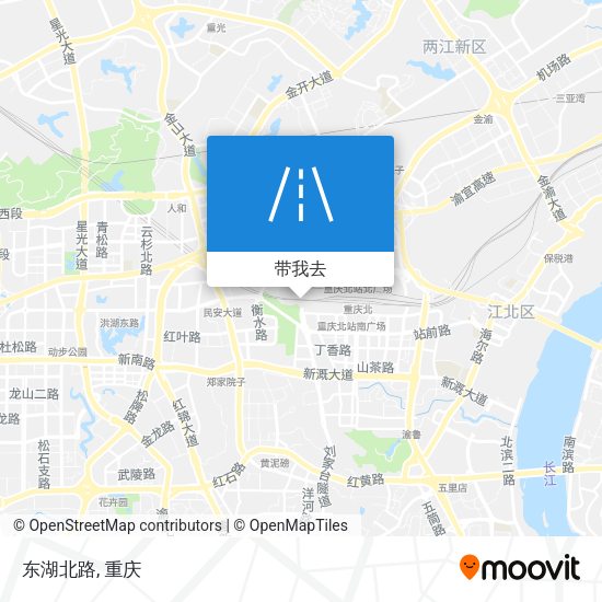 东湖北路地图