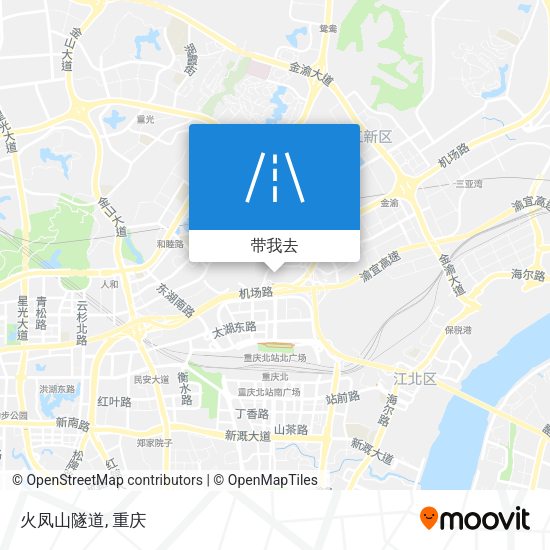 火凤山隧道地图