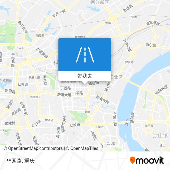 华园路地图