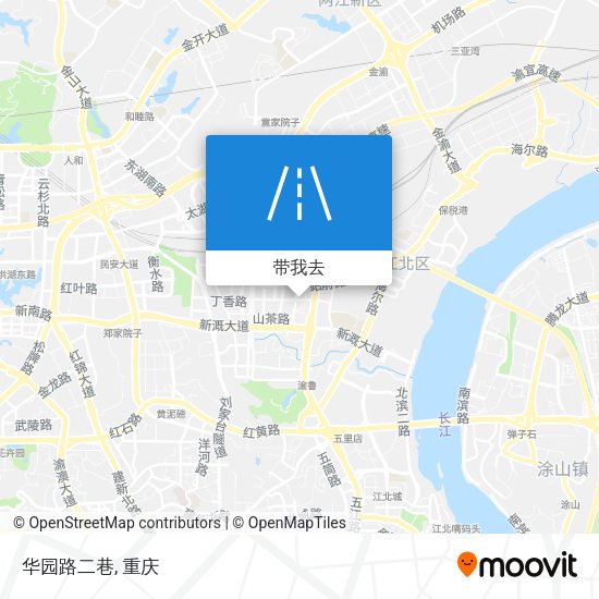 华园路二巷地图