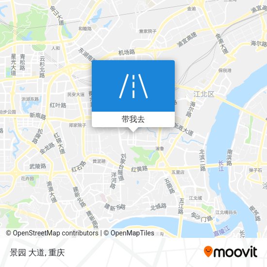 景园 大道地图