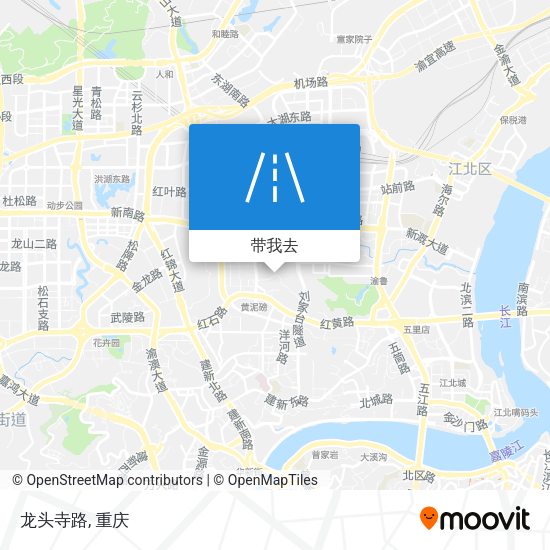 龙头寺路地图