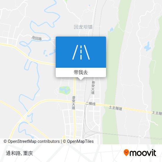 通和路地图