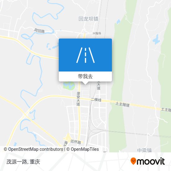 茂源一路地图