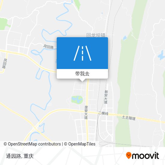 通园路地图