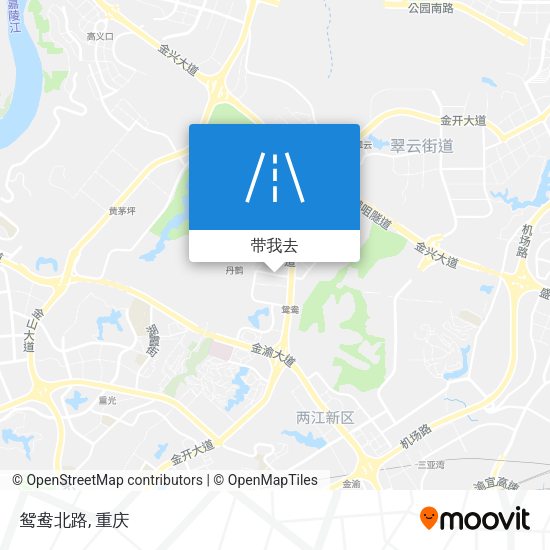 鸳鸯北路地图