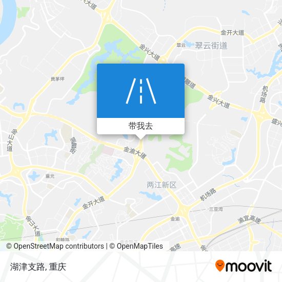 湖津支路地图