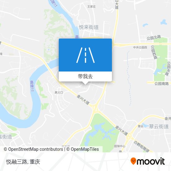 悦融三路地图