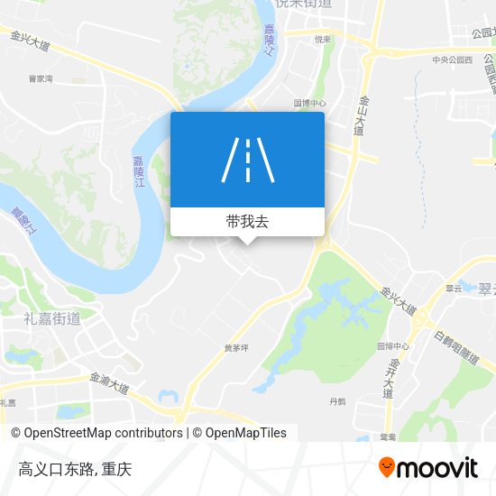 高义口东路地图