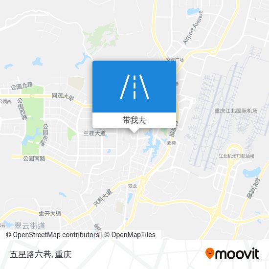 五星路六巷地图