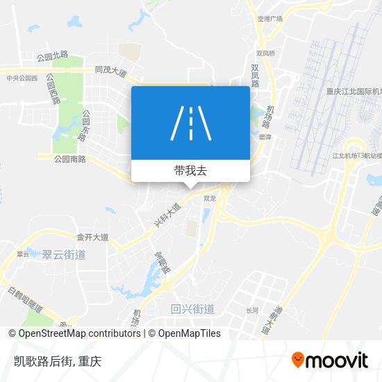 凯歌路后街地图