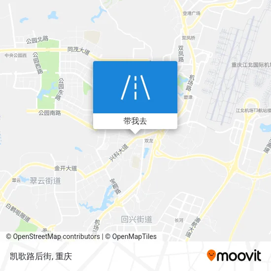 凯歌路后街地图