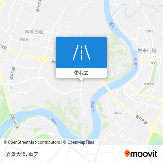 嘉景大道地图