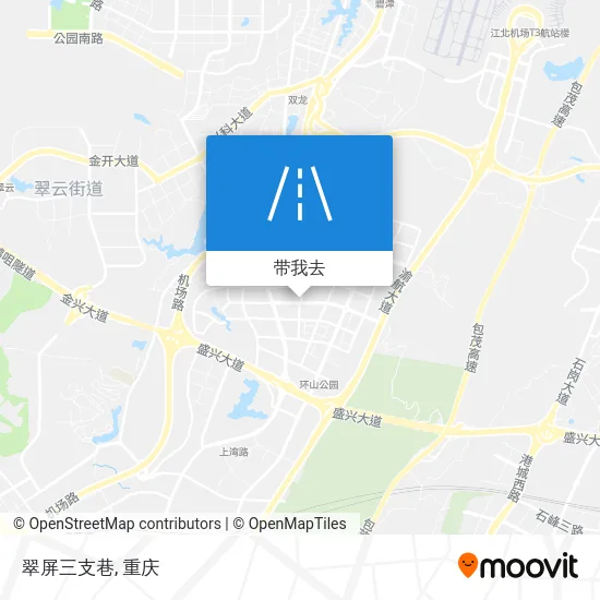 翠屏三支巷地图