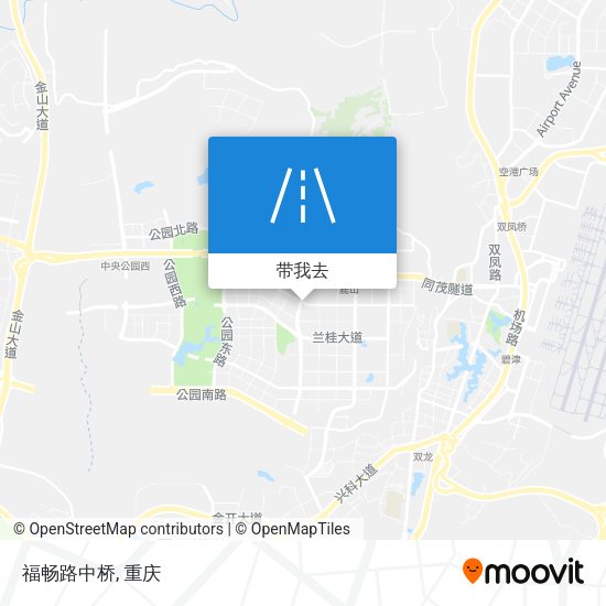 福畅路中桥地图