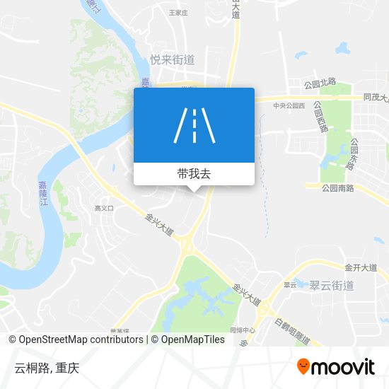 云桐路地图