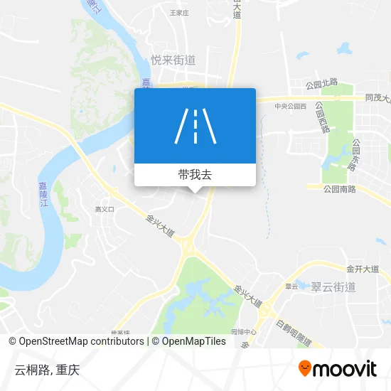 云桐路地图