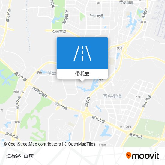海福路地图