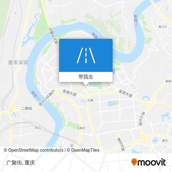 广聚街地图