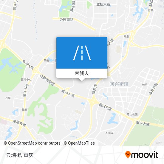 云瑞街地图