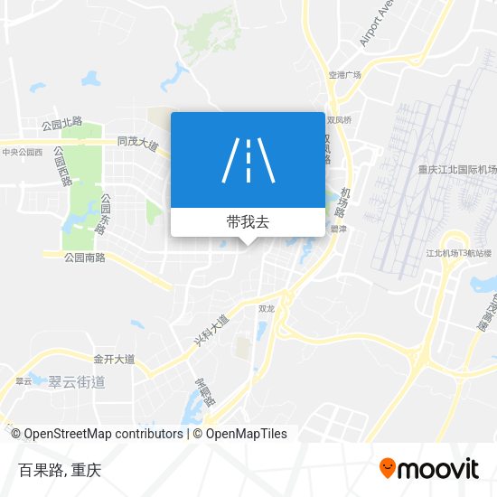 百果路地图