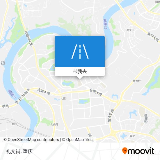 礼文街地图