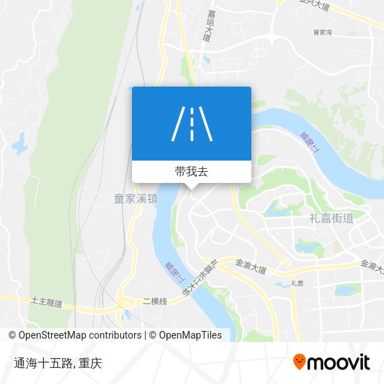 通海十五路地图
