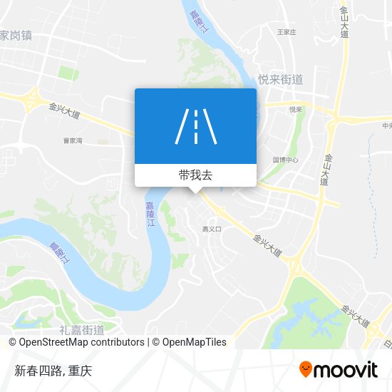 新春四路地图