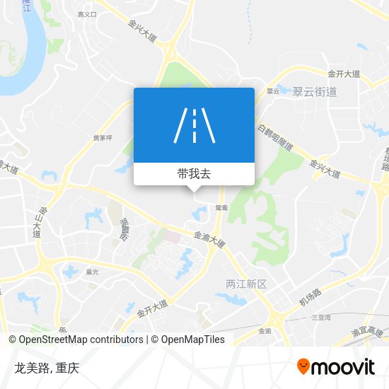 龙美路地图