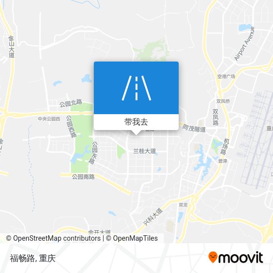 福畅路地图