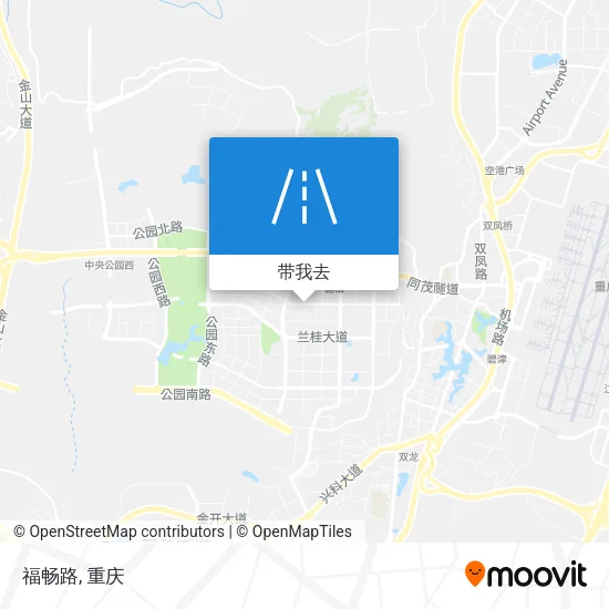 福畅路地图