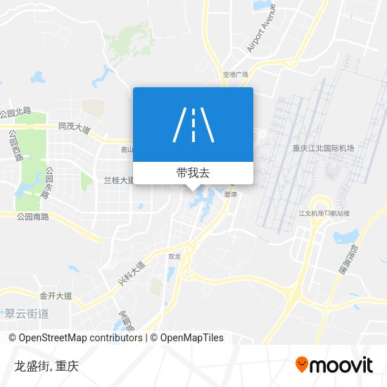 龙盛街地图