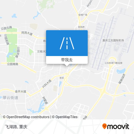 飞湖路地图