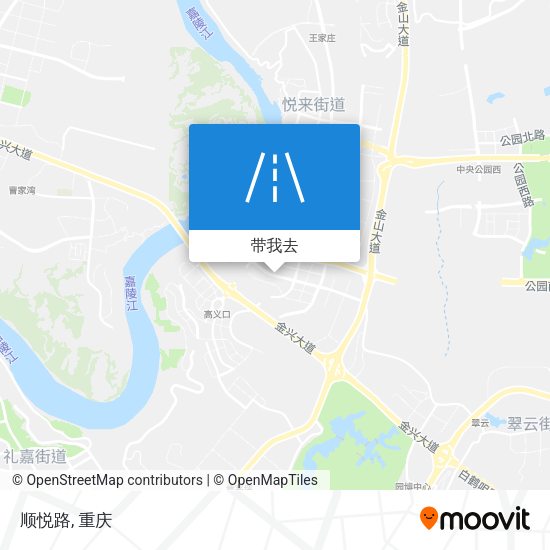顺悦路地图