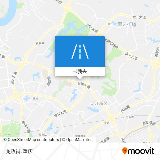 龙政街地图