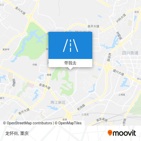 龙怀街地图