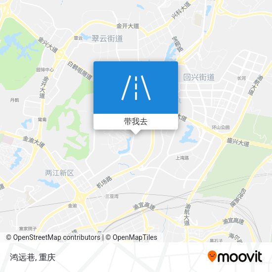 鸿远巷地图