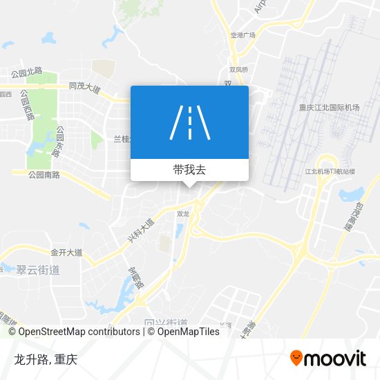 龙升路地图