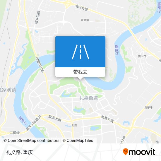 礼义路地图