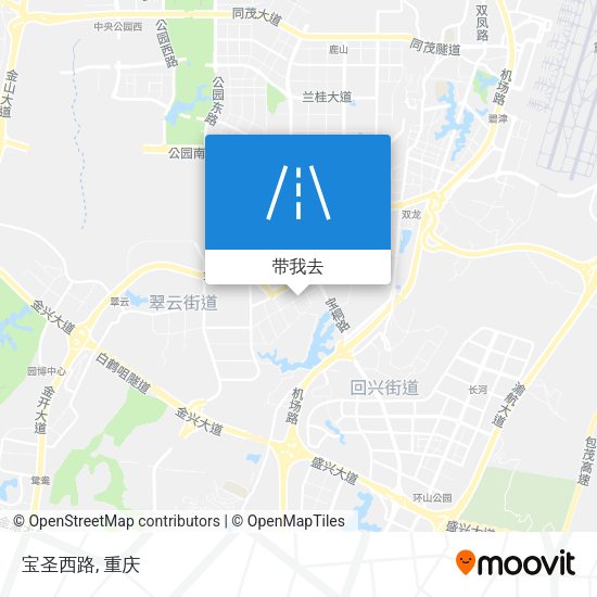 宝圣西路地图
